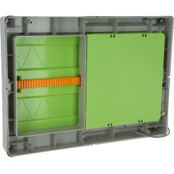 Porte de poulailler SmartCoop Kerbl Hobbyfarming Gris Porte de poulailler SmartCoop Kerbl Hobbyfarming Gris