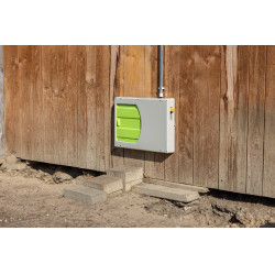 Porte de poulailler SmartCoop Kerbl Hobbyfarming Gris Porte de poulailler SmartCoop Kerbl Hobbyfarming Gris
