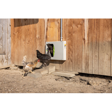 Porte de poulailler SmartCoop Kerbl Hobbyfarming Porte de poulailler SmartCoop Kerbl Hobbyfarming