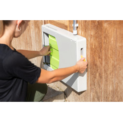 Porte de poulailler SmartCoop Kerbl Hobbyfarming Gris Porte de poulailler SmartCoop Kerbl Hobbyfarming Gris