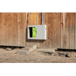 Porte de poulailler SmartCoop Kerbl Hobbyfarming Gris Porte de poulailler SmartCoop Kerbl Hobbyfarming Gris