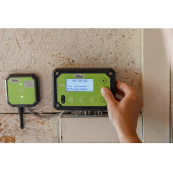 Porte de poulailler SmartCoop Kerbl Hobbyfarming Gris Porte de poulailler SmartCoop Kerbl Hobbyfarming Gris