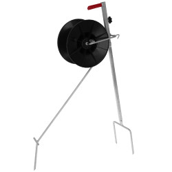 Support d’enrouleur tripode AKO Gris