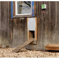 Unité de contrôle automatique pour porte de poulailler Kerbl Hobbyfarming Vert Unité de contrôle automatique pour porte de poulailler Kerbl Hobbyfarming Vert