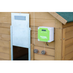 Unité de contrôle automatique pour porte de poulailler Kerbl Hobbyfarming Vert Unité de contrôle automatique pour porte de poulailler Kerbl Hobbyfarming Vert