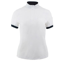 Polo technique Horze Taylor femme Blanc