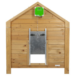 Verrouillage automatique pour porte coulissante Kerbl Hobbyfarming Gris Verrouillage automatique pour porte coulissante Kerbl Hobbyfarming Gris