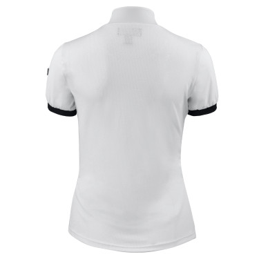 Polo technique Horze Taylor femme Blanc