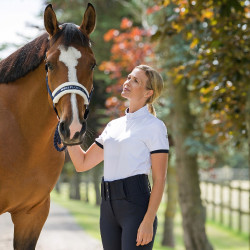 Polo technique Horze Taylor femme Blanc