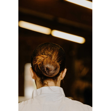 Barrette résille pour cheveux Equithème Filet
