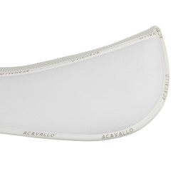 Amortisseur mousse mémoire de forme et grip en silicone Acavallo Blanc