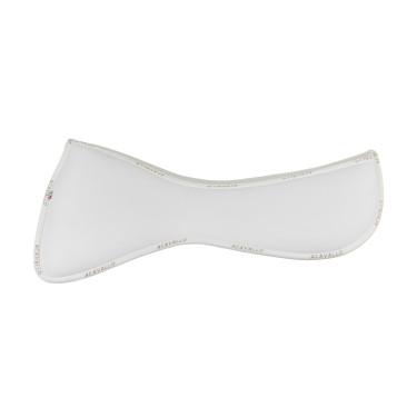 Amortisseur mousse mémoire de forme et grip en silicone Acavallo Blanc Amortisseur mousse mémoire de forme et grip en silicone Acavallo Blanc