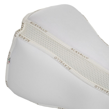Amortisseur mousse mémoire de forme et grip en silicone Acavallo Blanc Amortisseur mousse mémoire de forme et grip en silicone Acavallo Blanc