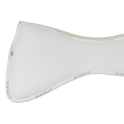 Amortisseur mousse mémoire de forme et grip en silicone Acavallo Blanc Amortisseur mousse mémoire de forme et grip en silicone Acavallo Blanc