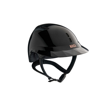 Casque d'équitation NACA Gravity S Noir onyx brillant Casque d'équitation NACA Gravity S Noir onyx brillant