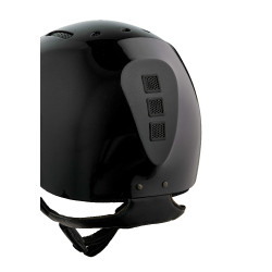 Casque d'équitation NACA Gravity S Noir onyx brillant Casque d'équitation NACA Gravity S Noir onyx brillant