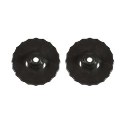 Rondelles de mors souples Horze Noir Rondelles de mors souples Horze Noir