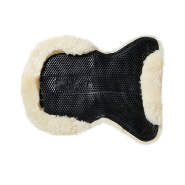 Amortisseur mixte Close Contact Acavallo Classic Mouton intégral Noir / naturel