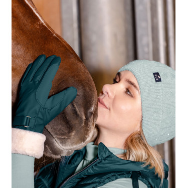 Bonnet ELT en tricot Rafaela Bleu argenté Bonnet ELT en tricot Rafaela Bleu argenté