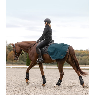 Couvre-reins imperméable Waldhausen Salzburg Bleu pétrole