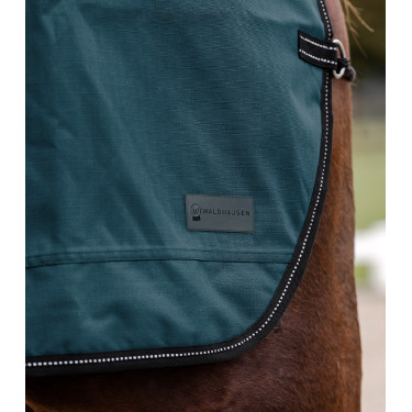 Couvre-reins imperméable Waldhausen Salzburg Bleu pétrole