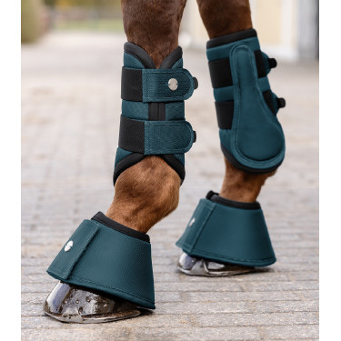 Guêtres de dressage Waldhausen Comfort Fit Bleu pétrole
