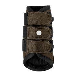 Guêtres de dressage Waldhausen Comfort Fit Brun vert Marron