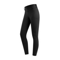 Legging d'équitation thermique ELT Rena femme Noir