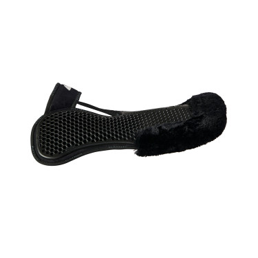 Amortisseur suede arrière mouton et avant en gel Acavallo Noir / noir Amortisseur suede arrière mouton et avant en gel Acavallo Noir / noir