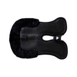 Amortisseur suede arrière mouton et avant en gel Acavallo Noir / noir Amortisseur suede arrière mouton et avant en gel Acavallo Noir / noir