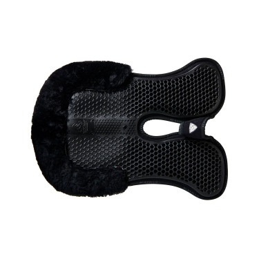 Amortisseur suede arrière mouton et avant en gel Acavallo Noir / noir Amortisseur suede arrière mouton et avant en gel Acavallo Noir / noir