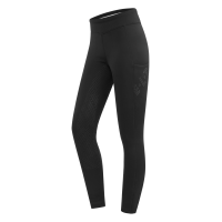 Legging d'équitation thermique ELT Rica en polaire bouclette femme Noir Legging d'équitation thermique ELT Rica en polaire bouclette femme Noir