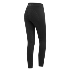 Legging d'équitation thermique ELT Rica en polaire bouclette femme Noir
