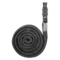 Longe d’attache Plus Waldhausen à mousqueton antipanique bouclerie foncée Noir