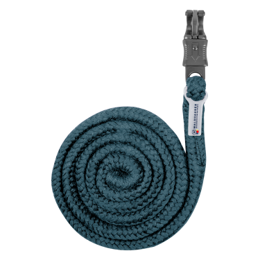 Longe d’attache Plus Waldhausen à mousqueton antipanique bouclerie foncée Bleu pétrole