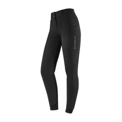 Pantalon d'équitation chauffant ELT Comfort Heart femme Noir