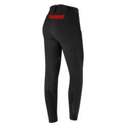 Pantalon d'équitation chauffant ELT Comfort Heart femme Noir Pantalon d'équitation chauffant ELT Comfort Heart femme Noir