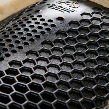 Amortisseur suede arrière mouton et avant en gel Acavallo Noir / Naturel Amortisseur suede arrière mouton et avant en gel Acavallo Noir / Naturel