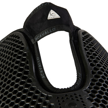 Amortisseur suede arrière mouton et avant en gel Acavallo Noir / Naturel Amortisseur suede arrière mouton et avant en gel Acavallo Noir / Naturel