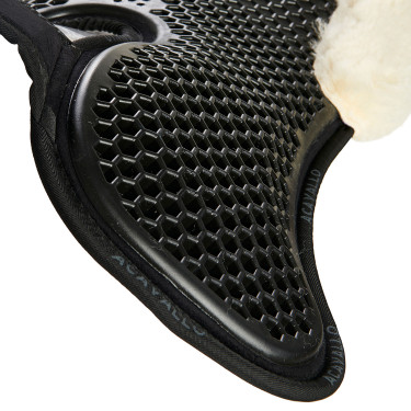 Amortisseur suede arrière mouton et avant en gel Acavallo Noir / Naturel Amortisseur suede arrière mouton et avant en gel Acavallo Noir / Naturel