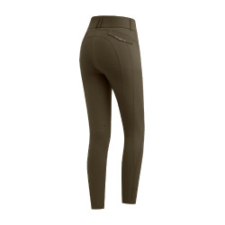 Pantalon d'équitation ELT Comfort Ride Glam femme Brun vert Marron