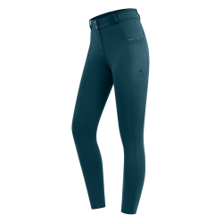 Pantalon d'équitation ELT Romy Glam femme Bleu pétrole