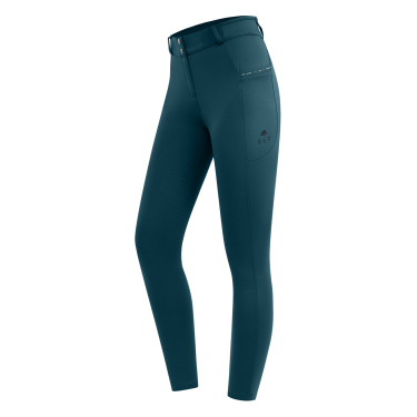 Pantalon d'équitation ELT Romy Glam femme Bleu pétrole