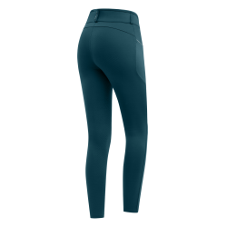 Pantalon d'équitation ELT Romy Glam femme Bleu pétrole