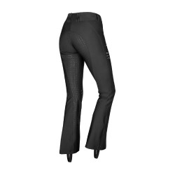 Pantalon d'équitation ELT Performance Jodhpur Odelia en silicone femme Noir