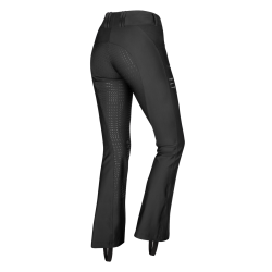 Pantalon d'équitation ELT Performance Jodhpur Odelia en silicone femme Noir