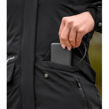 Parka chauffante ELT Comfort Heart Noir