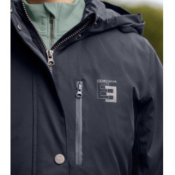 Parka technique d’équitation ELT Ava enfant Bleu profond