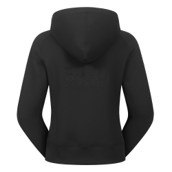 Pull à capuche ELT technique Regensburg femme Noir