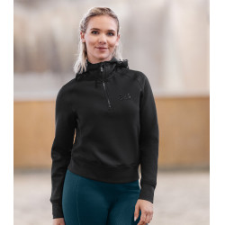 Pull à capuche ELT technique Regensburg femme Noir